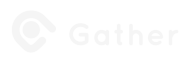 Logo Gather blanco